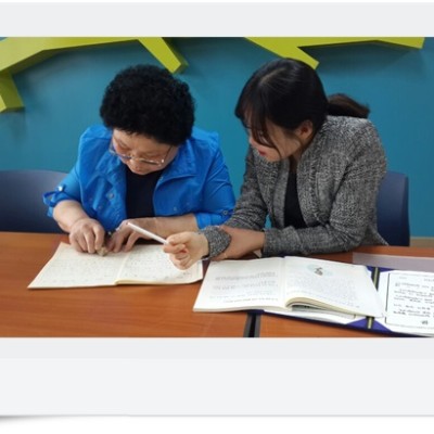 첨부 이미지 1-[정서]어르신 한글공부, 이제 우리가 책임질게요!!