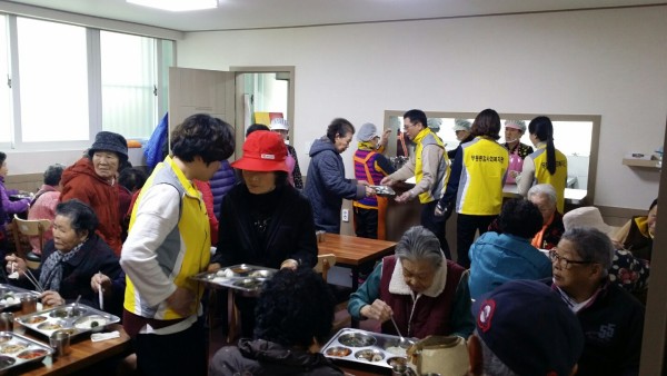 11.29 북구청노인장애인과 자원봉사활동