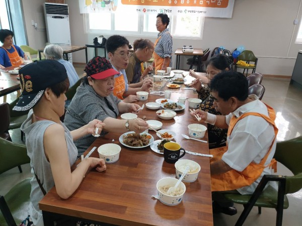 첨부 이미지 2-장애인사회적응프로그램-희망 한 끼